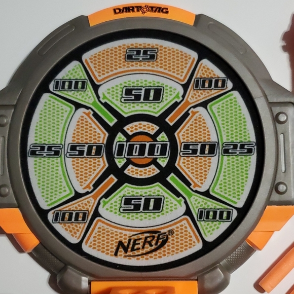 Nerf 11" Soft Target, Dart Tag Gun, 3 Velcro Darts - Picture 2 of 5
